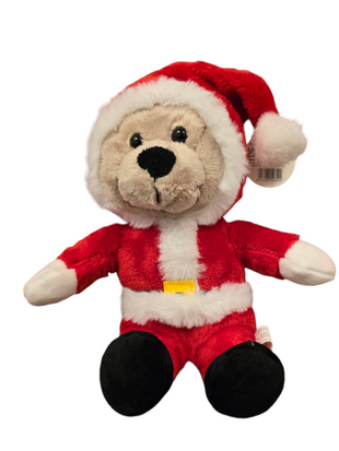 Santa plush bear