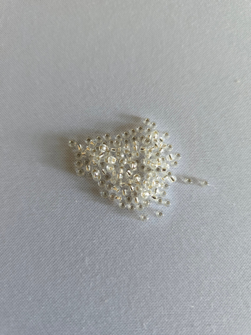 Clear Sparkle Seed Beads