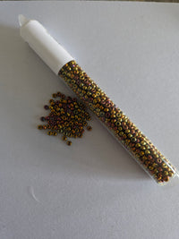 Metallic Gold Seed Beads