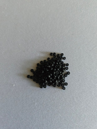 Matte Black SM seed beads