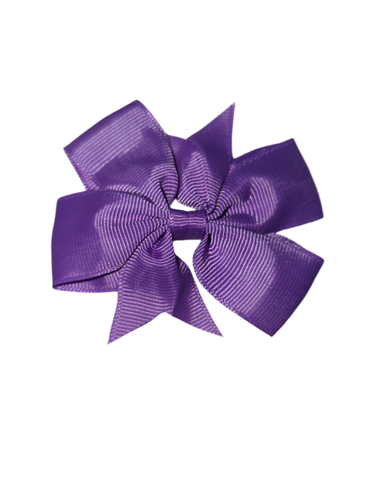 Small hair bows darker colours