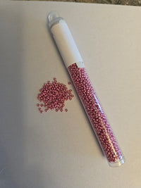 Hot Pink Seed Beads