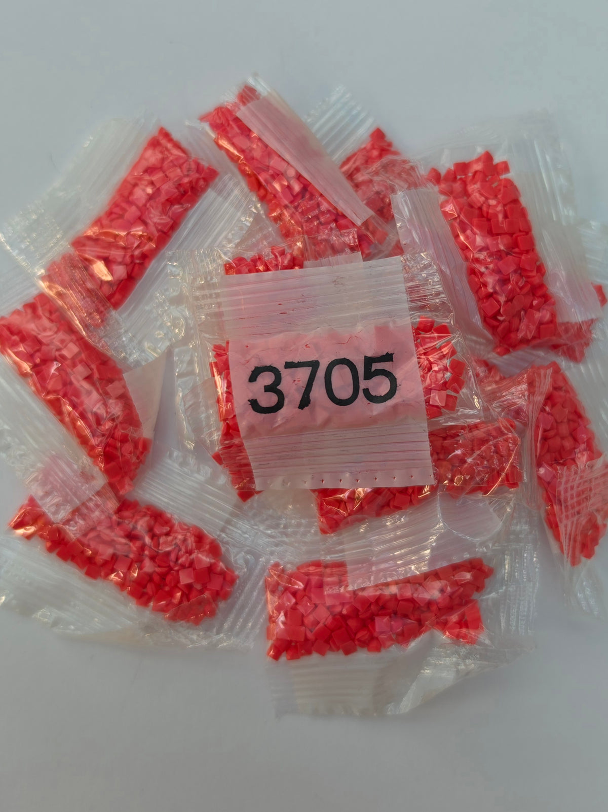 Diamond Painting Square Drills – DMC 3705 Melon Dark – 15 Packs
