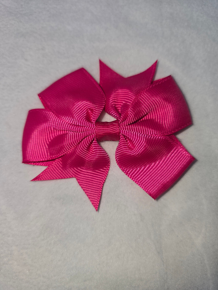 Small hair bows pinks