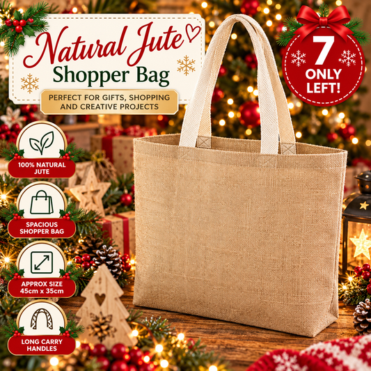Natural Jute Shopper Bag – Approx. 45 × 35cm | Westford Mill