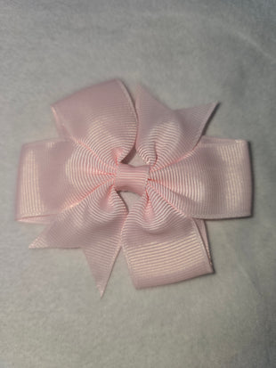 Small hair bows pinks