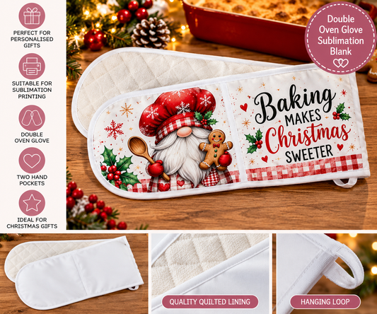 Sublimation Oven Glove Blank – Personalise Your Own