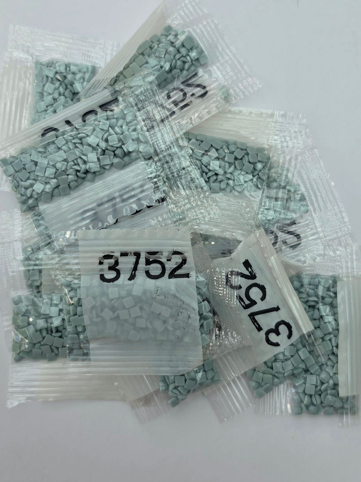 Diamond Painting Square Drills – DMC 3752 Antique Blue Very Light – 12 Packs