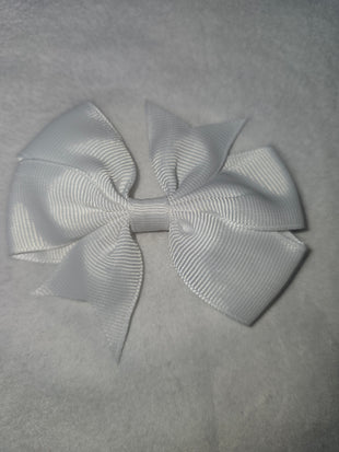 Small hair bows light colours