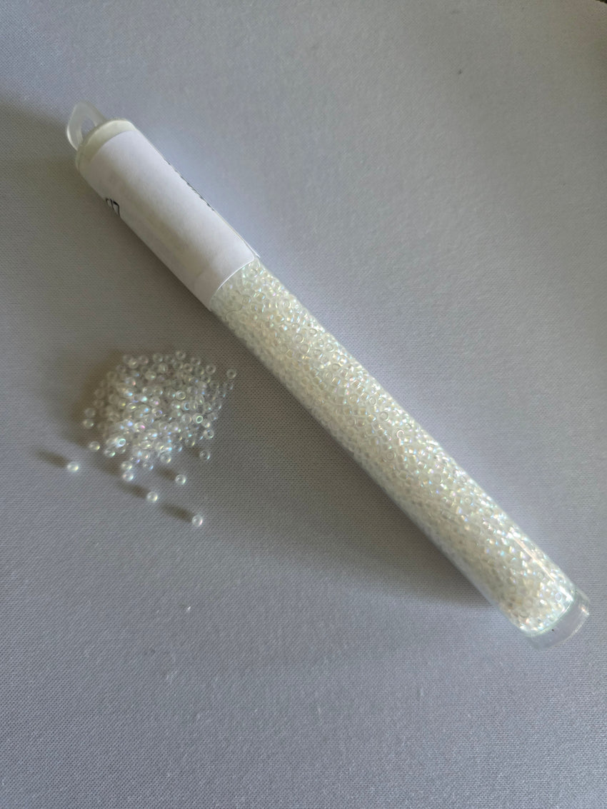 Pearl White seed beads