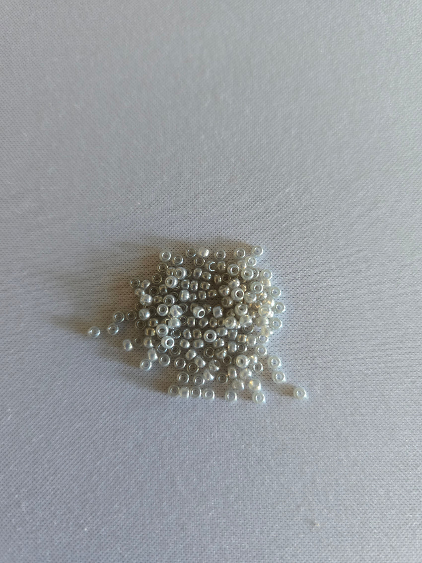 Grey Ceylon Seed Beads