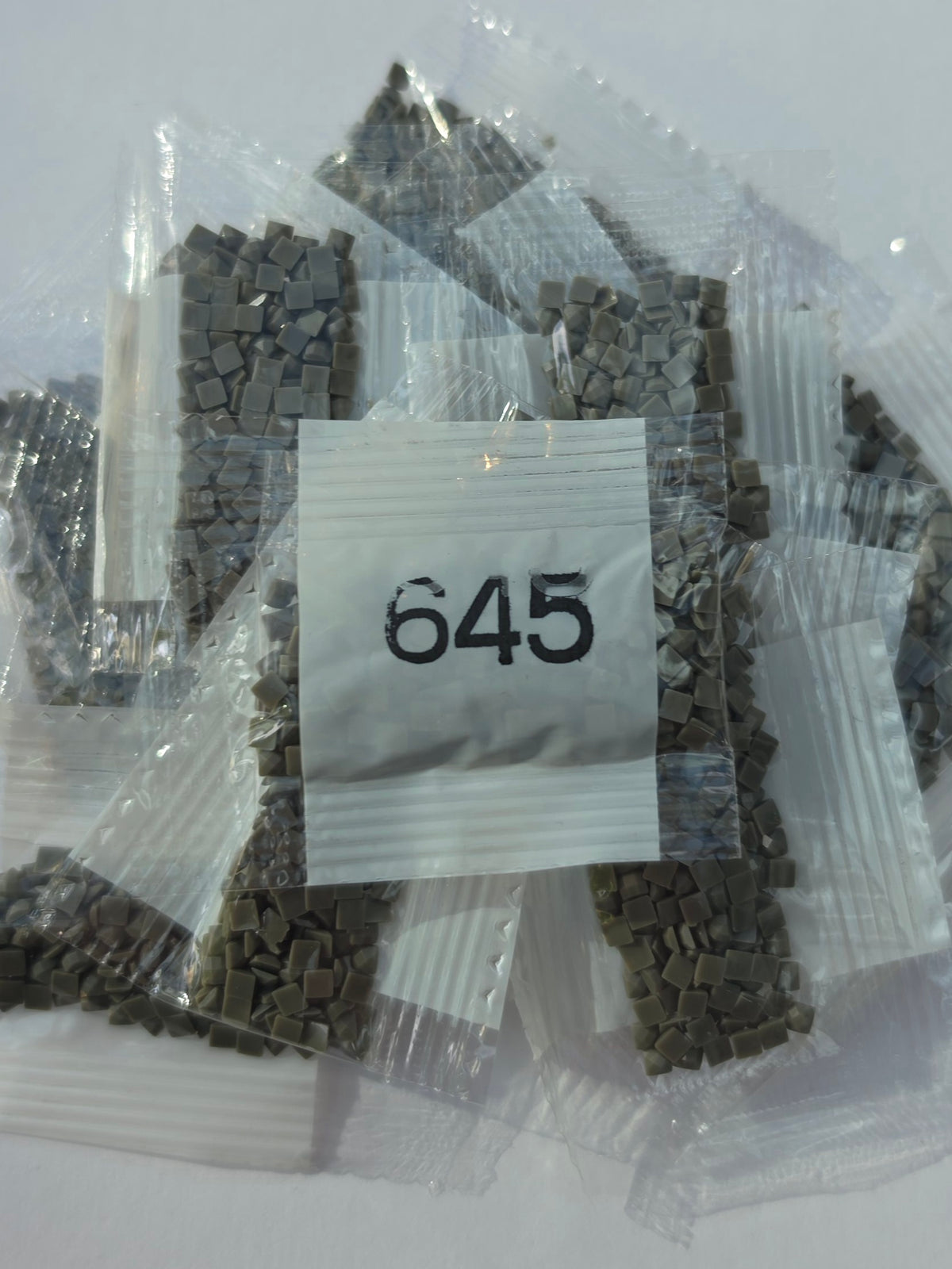 DMC 645 – Square Diamond Painting Drills – 15 Packets