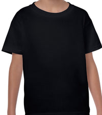 Black T.Shirt age 4-14 Years Heavy cotton