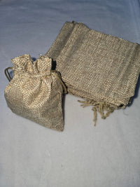 Small hessian bags Personalised