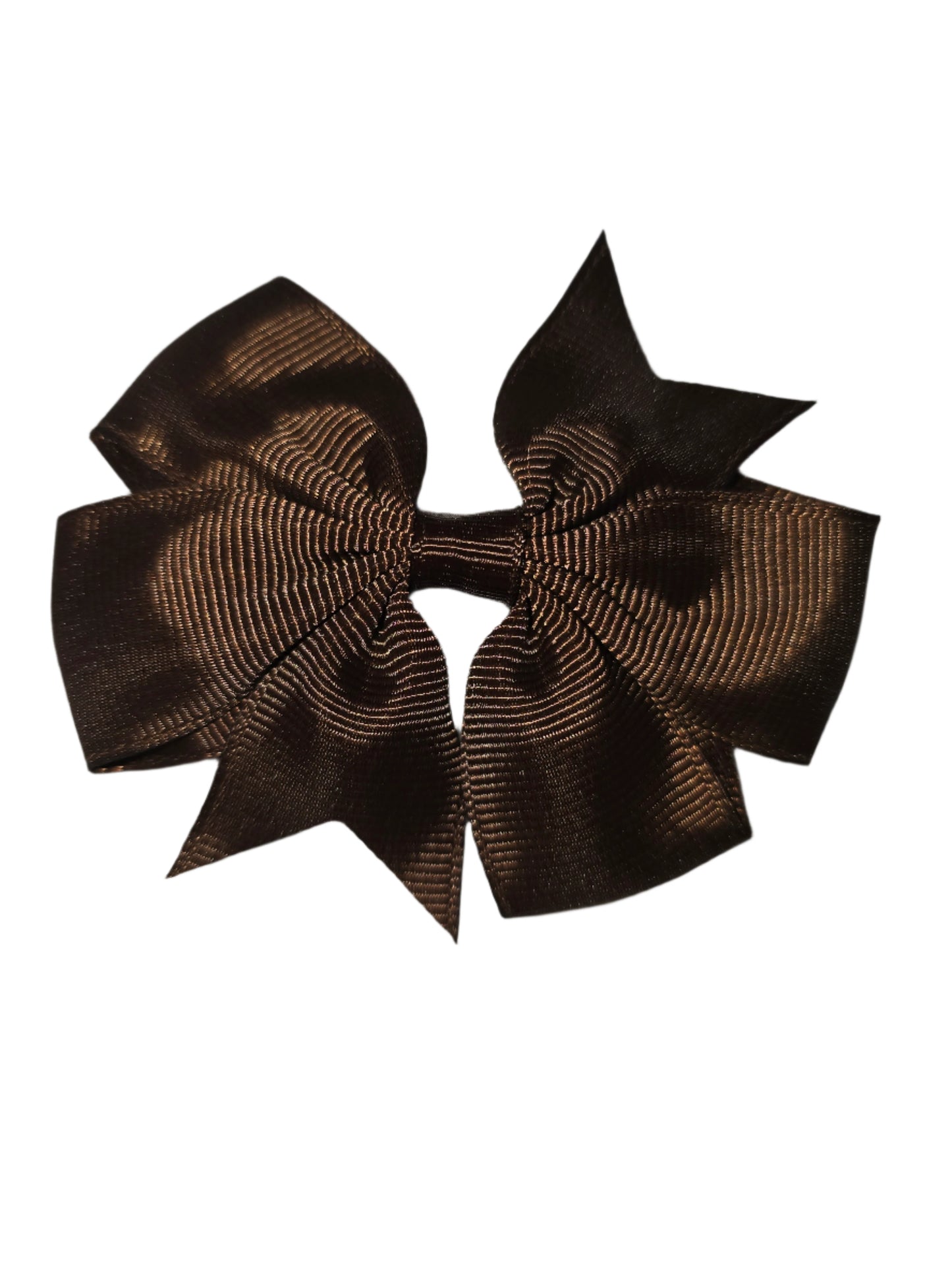 Small hair bows darker colours