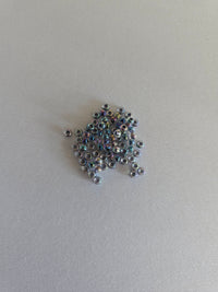 Blue Crystal Seed Beads