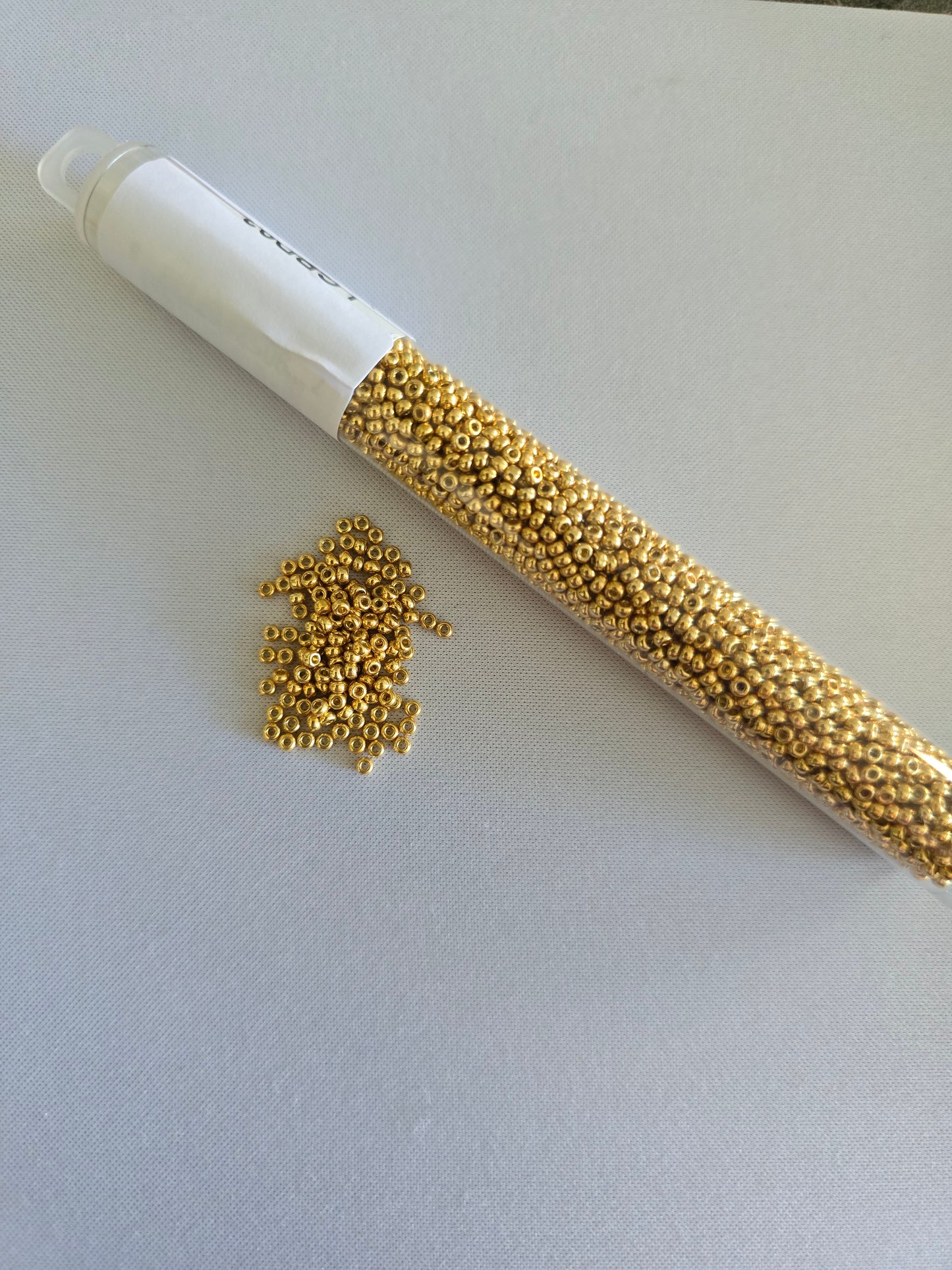 Gold Colour Seed Beads