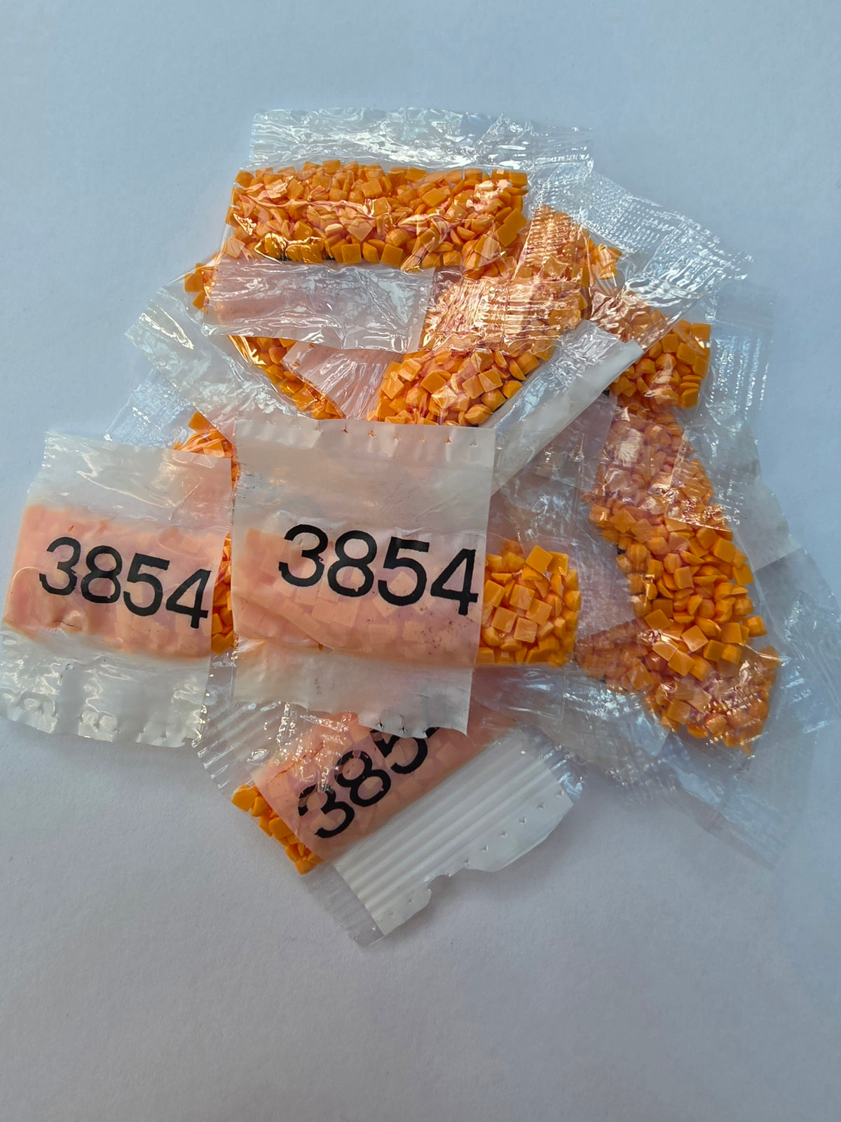 Diamond Painting Square Drills – DMC 3854 – 10 Small Packs