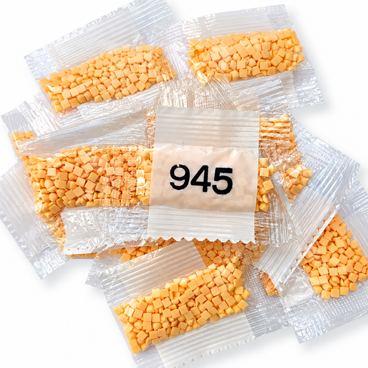 DMC 945 Tawny Square Diamond Painting Drills – 14 Packets