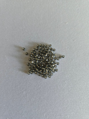 Grey Sparkle Seed Bead