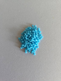 Opaque Turquoise Blue Seed Beads