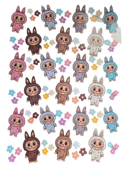 UV MONSTER SHEET FLOWERS