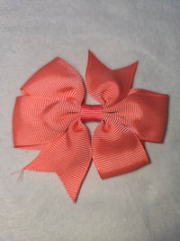 Small hair bows pinks