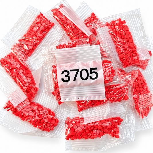 Diamond Painting Square Drills – DMC 3705 Melon Dark – 15 Packs