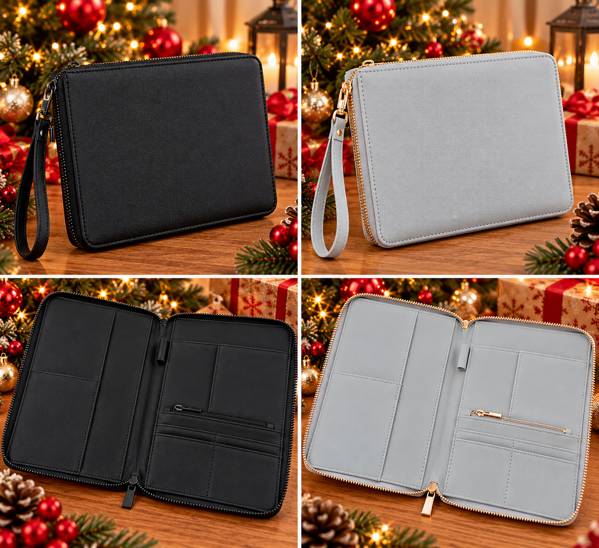 Boutique Travel Document Organiser – Zip Around Wallet