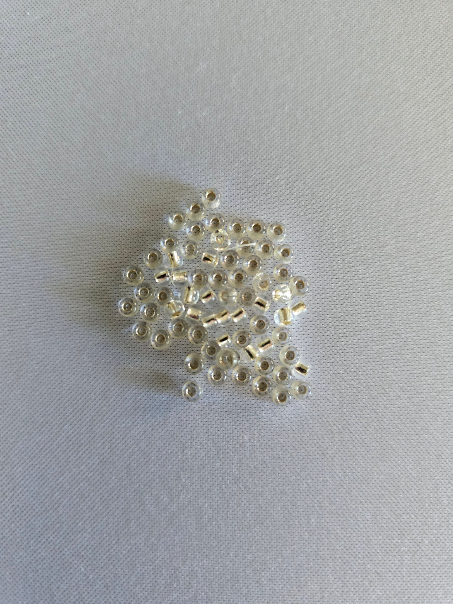 White Sparkle Seed bead