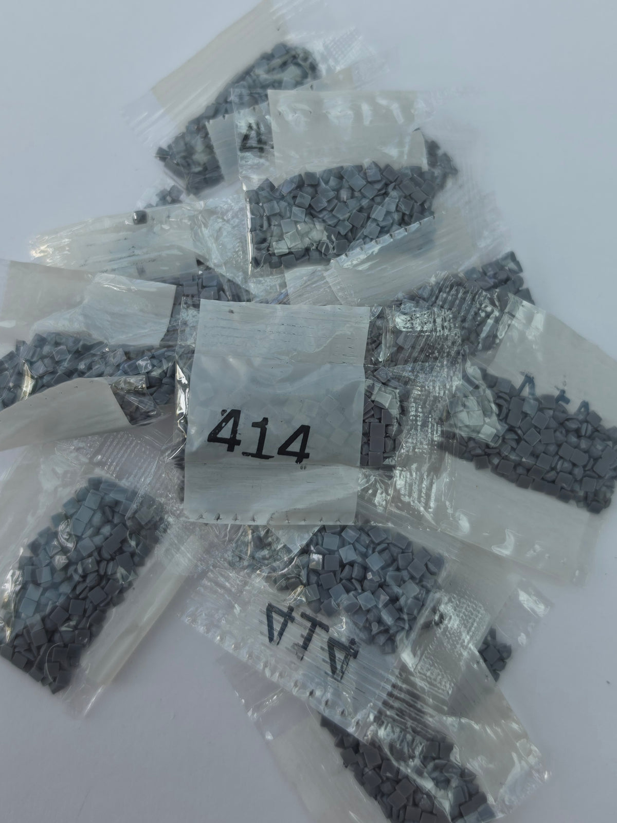 DMC 414 – Square Diamond Painting Drills – 15 Packets