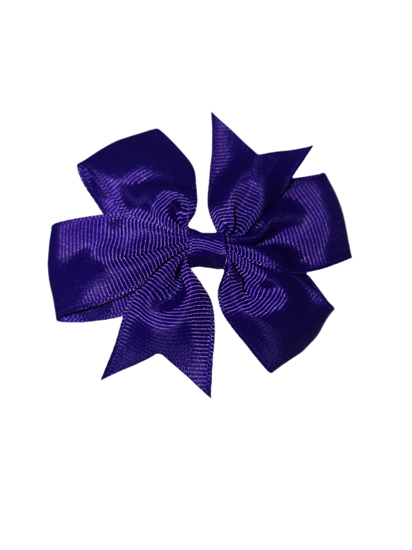 Small hair bows darker colours