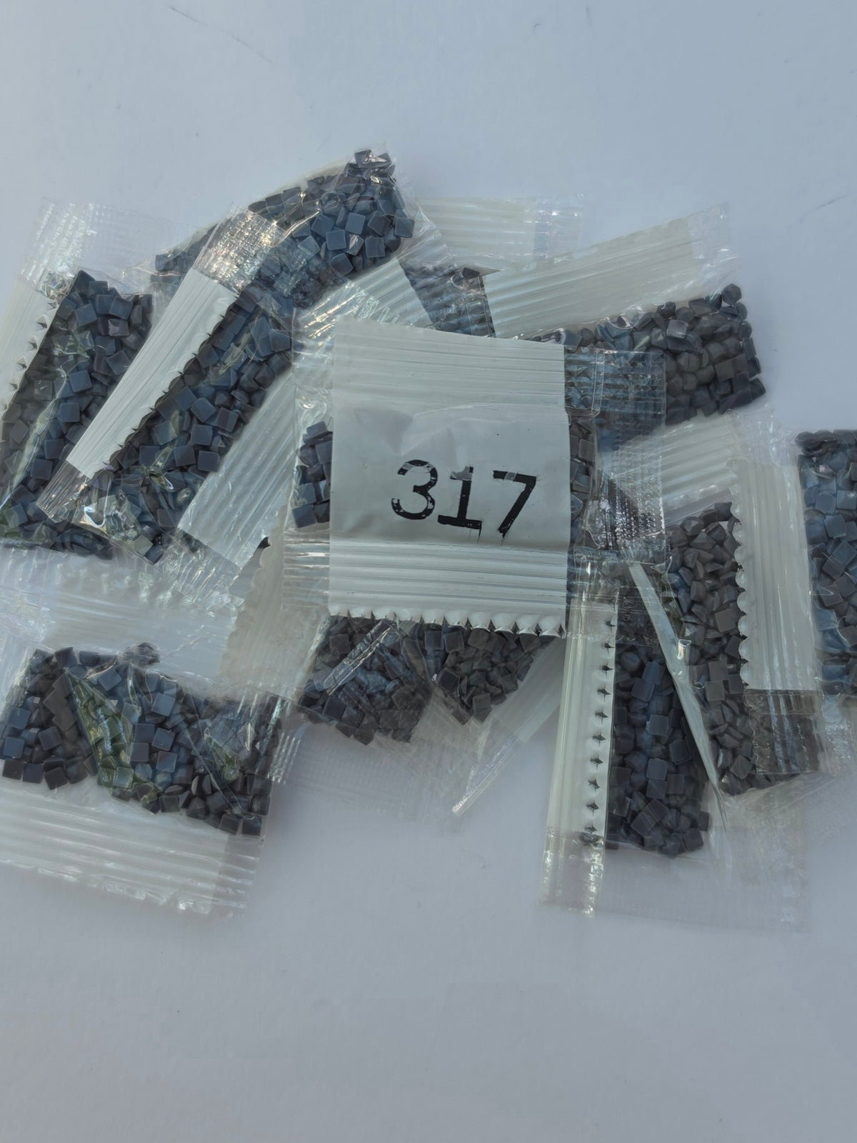 DMC 317 Square Diamond Painting Drills – 13 Bags
