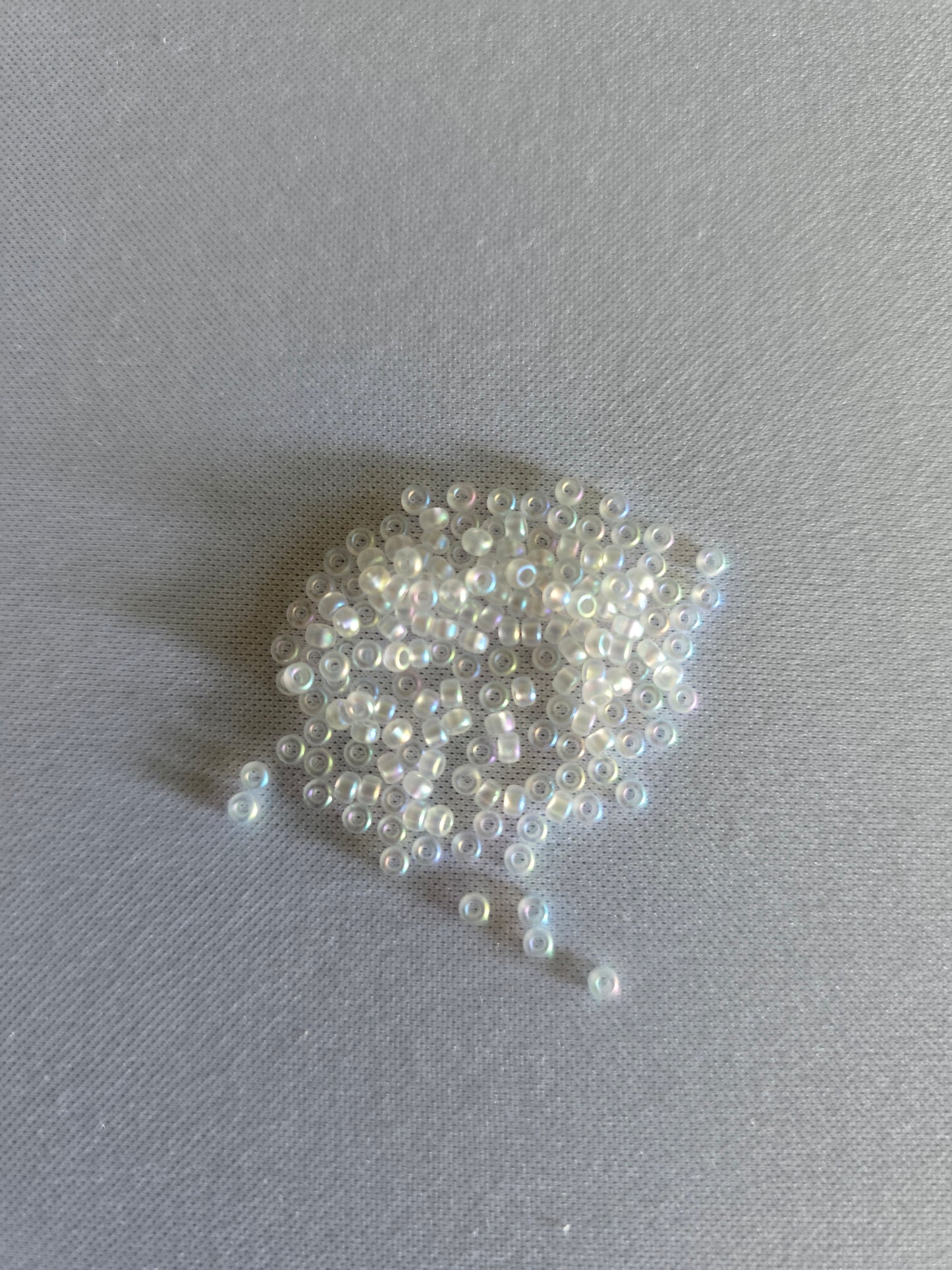 Pearl White seed beads