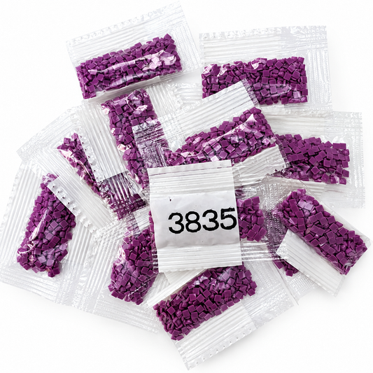 Diamond Painting Square Drills – DMC 3835 Medium Grape – 14 Packs