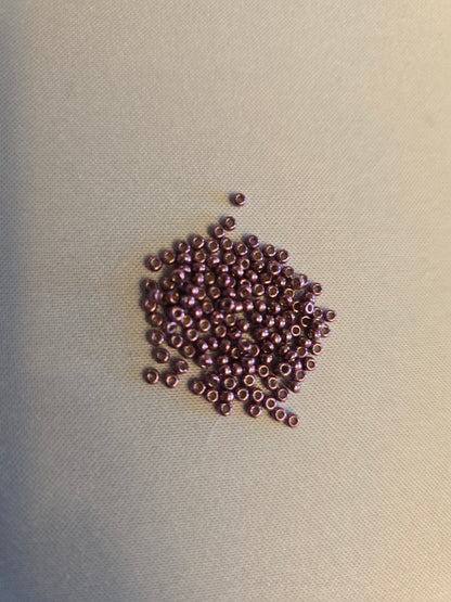 Metallic Purple Seed Beads