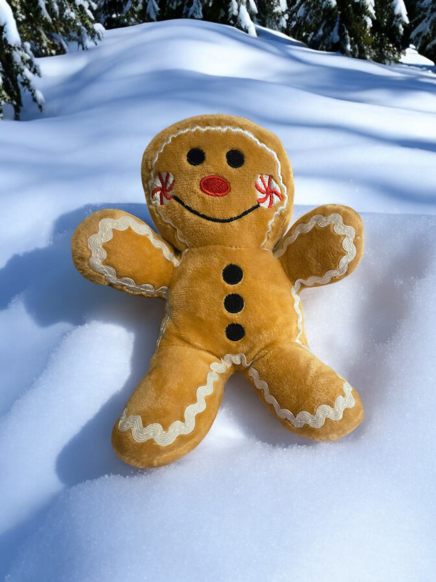 Plush gingerbread men