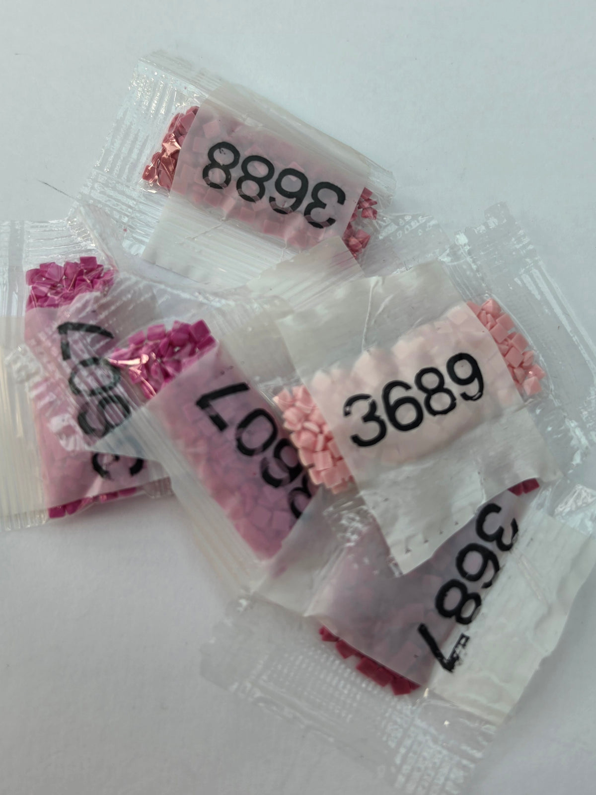 Diamond Painting Square Drills – Mixed DMC 3600 Series – Clearance Lot
