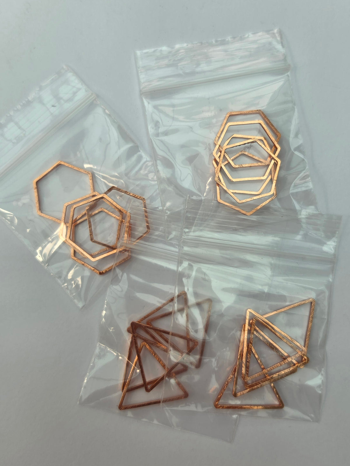Large Rose Gold & Copper Jewellery Findings & Components Clearance Lot