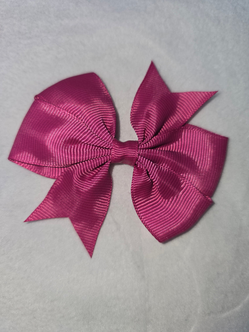 Small hair bows pinks