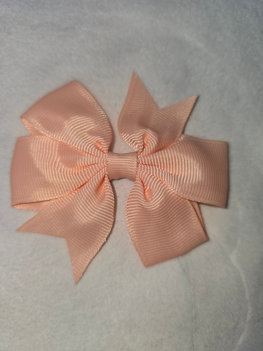 Small hair bows pinks