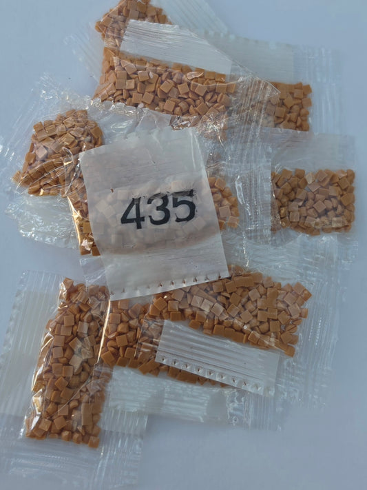 DMC 435 – Square Diamond Painting Drills – 11 Packets