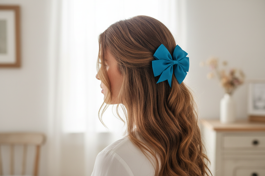 Small Hair Bows Blues – 4