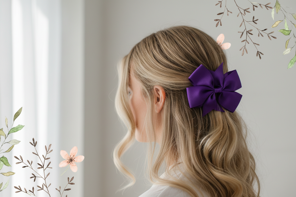 Small Hair Bows Darker – 5