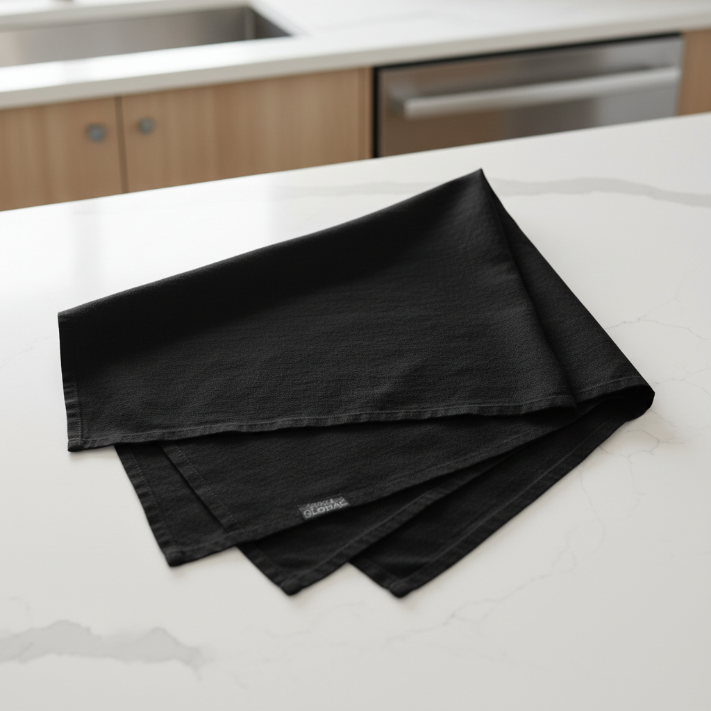 Tea Towel Black