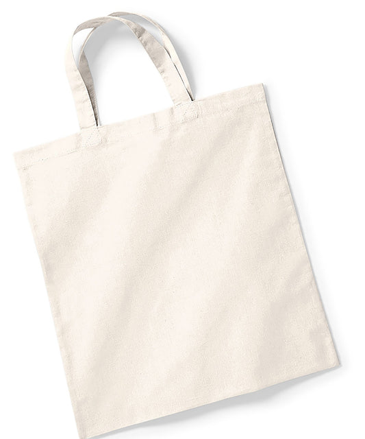 Bag for life - short handles 5 different colours