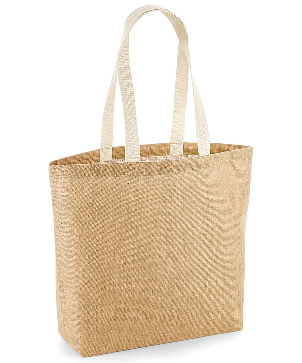 Unlaminated jute shopper [natural]